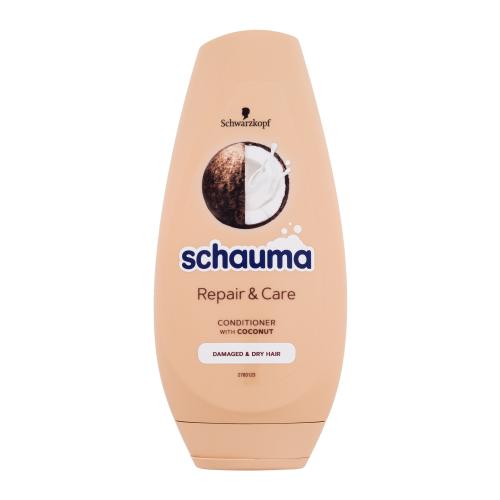 Schwarzkopf Schauma Repair & Care Conditioner 250 ml kondicionér s kokosem pro poškozené a suché vlasy pro ženy