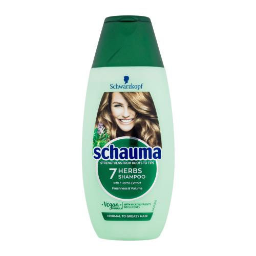 Schwarzkopf Schauma 7 Herbs Freshness Shampoo 250 ml osvěžující šampon s bylinkami pro ženy