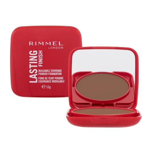 Rimmel London Lasting Finish Powder Foundation 10 g pudrový make-up pro ženy 012 Cinnamon