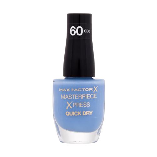 Max Factor Masterpiece Xpress Quick Dry 8 ml rychleschnoucí lak na nehty pro ženy 855 Blue Me Away