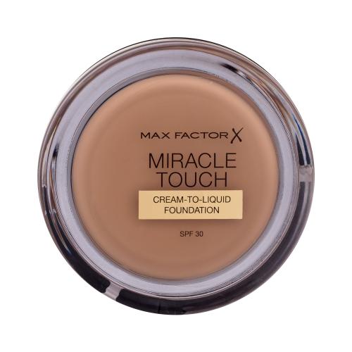 Max Factor Miracle Touch Cream-To-Liquid SPF30 11,5 g hydratační krémový make-up pro ženy 080 Bronze