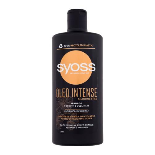 Syoss Oleo Intense Shampoo 440 ml šampon pro suché a matné vlasy pro ženy