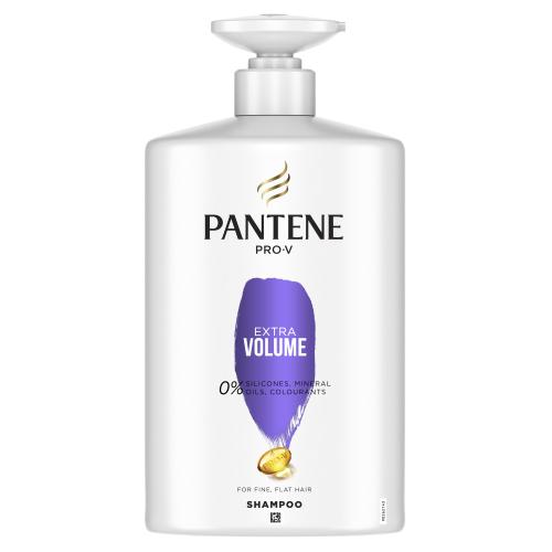 Pantene Extra Volume Shampoo 1000 ml objemový šampon pro jemné a zplihlé vlasy pro ženy