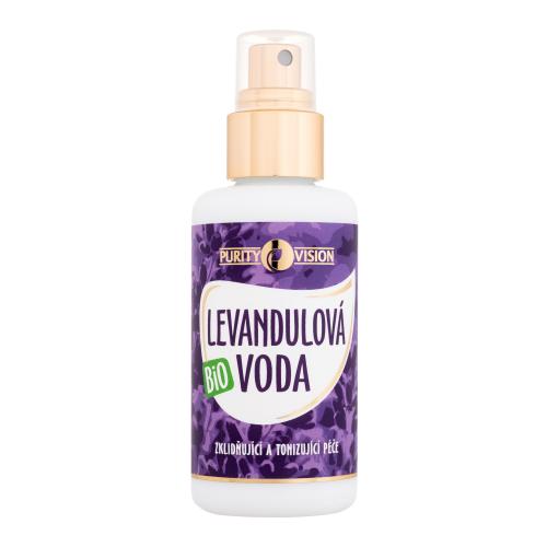 Purity Vision Lavender Bio Water 100 ml zklidňující a tonizující pleťová voda unisex