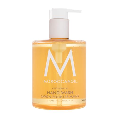 Moroccanoil Oud Minéral Hand Wash 360 ml tekuté mýdlo na ruce s arganovým olejem a kyselinou hyaluronovou pro ženy