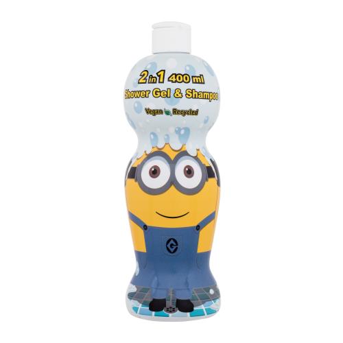 Minions Minions 2in1 Shower Gel & Shampoo 400 ml sprchový gel pro děti