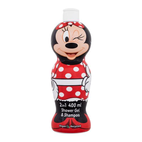 Disney Minnie Mouse 2in1 Shower Gel & Shampoo 400 ml sprchový gel pro děti