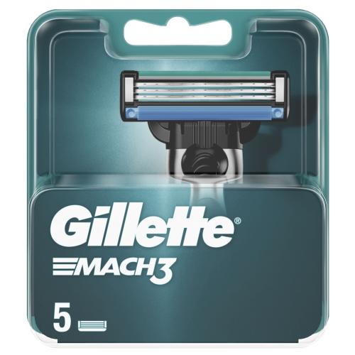 Gillette Mach3 náhradní břit pro muže náhradní břit 5 ks