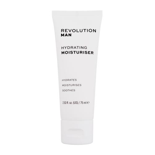 Revolution Man Hydrating hydratační pleťový krém se zklidňujícím účinkem 75 ml