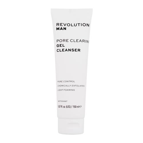Revolution Man Pore Clearing čisticí gel pro hydrataci pleti a minimalizaci pórů 150 ml