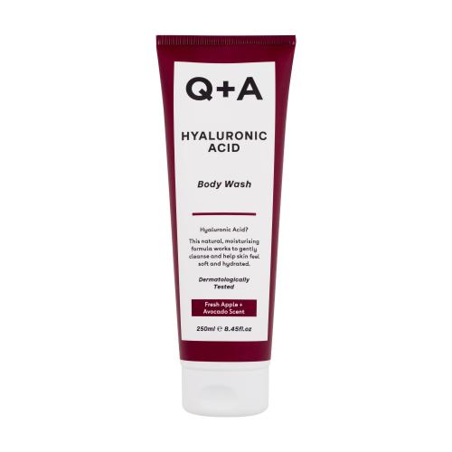 Q+A Hyaluronic Acid Body Wash 250 ml hydratační a revitalizační sprchový gel pro ženy