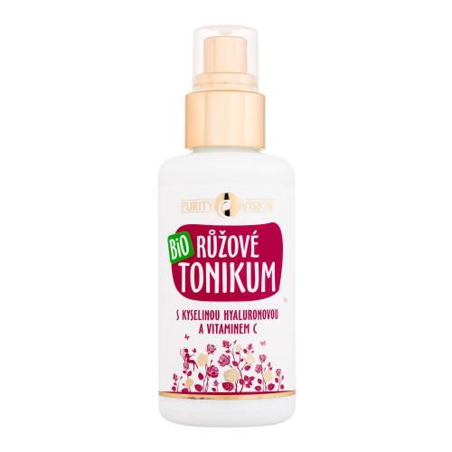 Purity Vision Rose Bio Tonic 100 ml hydratační a zpevňující pleťové tonikum unisex