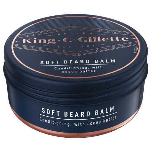 Gillette King C. Soft Beard Balm 100 ml změkčující balzám na vousy pro muže