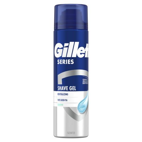 Gillette Series Revitalizing Shave Gel 200 ml gel na holení pro citlivou pleť pro muže