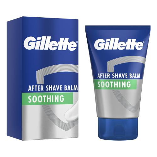 Gillette Sensitive After Shave Balm 100 ml zklidňující balzám po holení pro muže