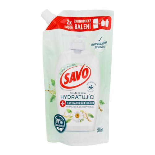 Savo Chamomile & Jojoba Oil tekuté mýdlo na ruce náhradní náplň 500 ml