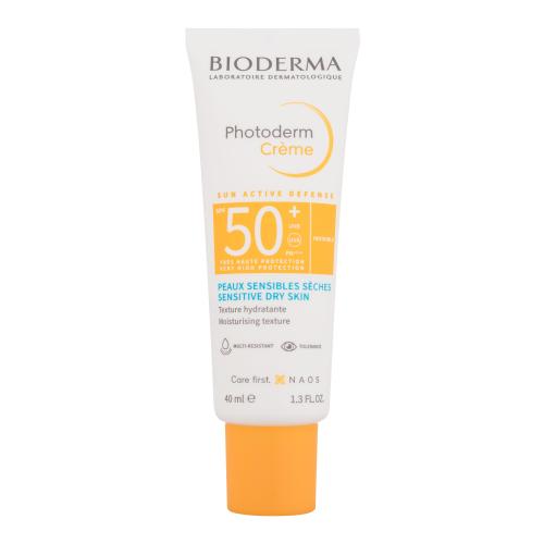 BIODERMA Photoderm Cream SPF50+ 40 ml hydratační opalovací krém na obličej unisex Invisible