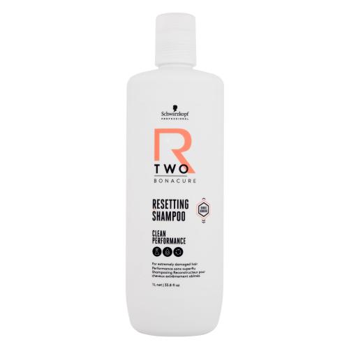 Schwarzkopf Professional Bonacure R-Two Resetting Shampoo 1000 ml čisticí a posilující šampon pro poškozené vlasy pro ženy