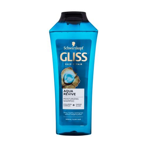 Schwarzkopf Gliss Aqua Revive Moisturizing Shampoo 400 ml hydratační šampon pro normální až suché vlasy pro ženy