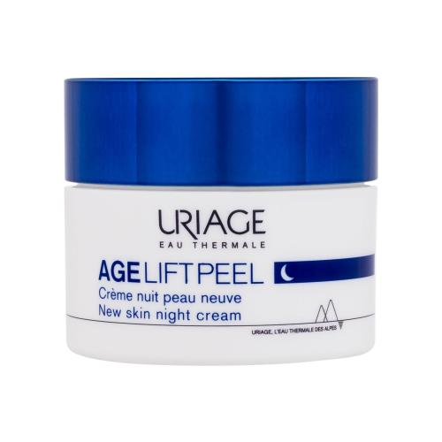Uriage Age Lift Peel New Skin Night Cream 50 ml omlazující a peelingový noční pleťový krém pro ženy