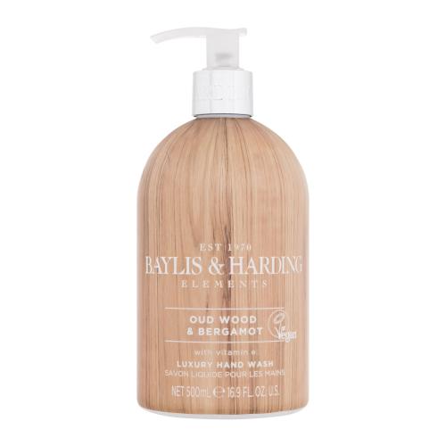 Baylis & Harding Elements Oud Wood & Bergamot tekuté mýdlo na ruce 500 ml