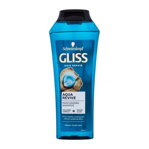 Schwarzkopf Gliss Aqua Revive Moisturizing Shampoo 250 ml hydratační šampon pro normální až suché vlasy pro ženy