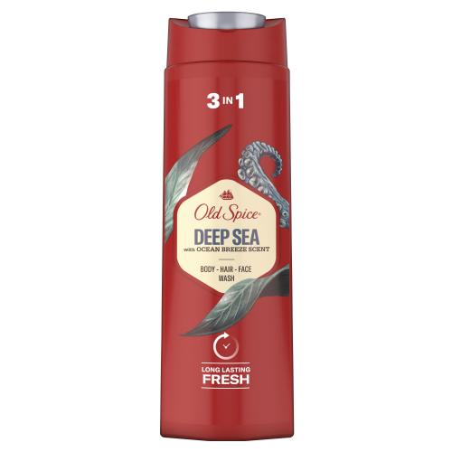Old Spice Deep Sea 400 ml sprchový gel na tělo, vlasy a obličej pro muže