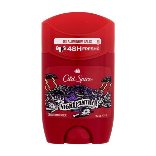 Old Spice Night Panther Tuhý Deodorant Pro Muže 50ml, 48h Svěžest, Bez Obsahu Hliníku