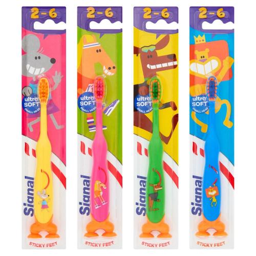 Signal Kids Ultra Soft 1 ks klasický zubní kartáček pro děti