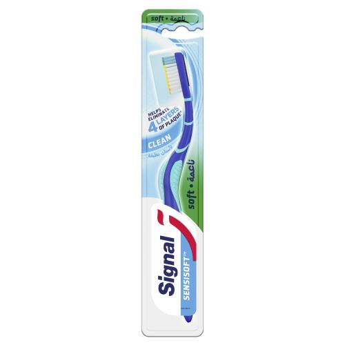 Signal Sensisoft Clean 1 ks klasický zubní kartáček unisex