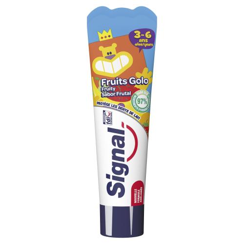 Signal Kids Fruits 50 ml zubní pasta s ovocnou příchutí pro děti