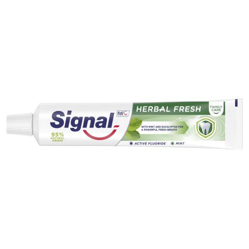 Signal Herbal Fresh 75 ml zubní pasta pro dlouhodobě svěží dech unisex