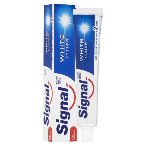 Signal White System 75 ml zubní pasta pro posílení skloviny unisex