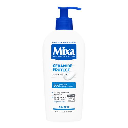 MIXA Ceramide Protect tělové mléko pro suchou až velmi suchou pokožku 400 ml