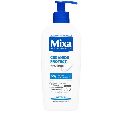 Mixa Ceramide Protect Body Lotion 400 ml ochranné a hydratační tělové mléko pro suchou pokožku pro ženy