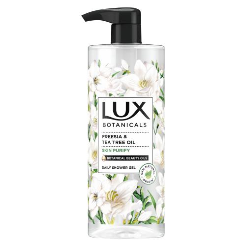 LUX Botanicals Freesia & Tea Tree Oil Daily Shower Gel 750 ml čisticí sprchový gel pro ženy