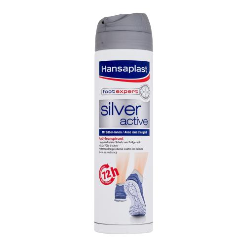 Hansaplast Silver Active Anti-Transpirant 150 ml sprej na nohy unisex