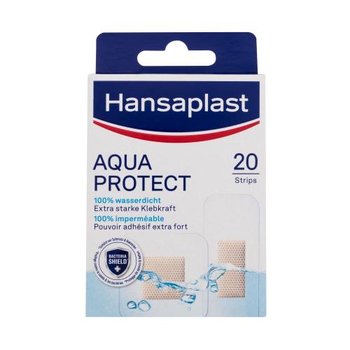 Hansaplast Aqua Protect Plaster voděodolné náplasti unisex 20 ks náplastí