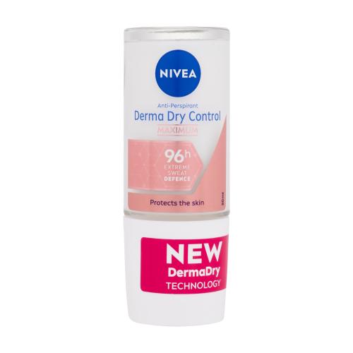 Nivea Derma Dry Control 50 ml antiperspirant proti silnému pocení pro ženy