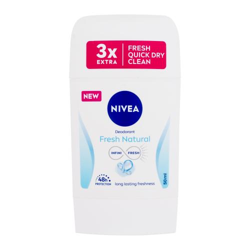 Nivea Fresh Natural 48h 50 ml deodorant deostick pro ženy
