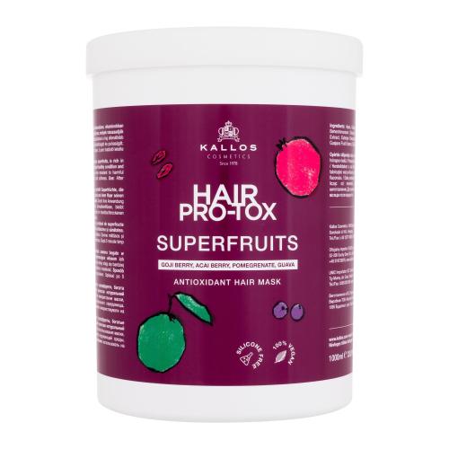Kallos Cosmetics Hair Pro-Tox Superfruits Antioxidant Hair Mask 1000 ml posilující maska na vlasy pro ženy