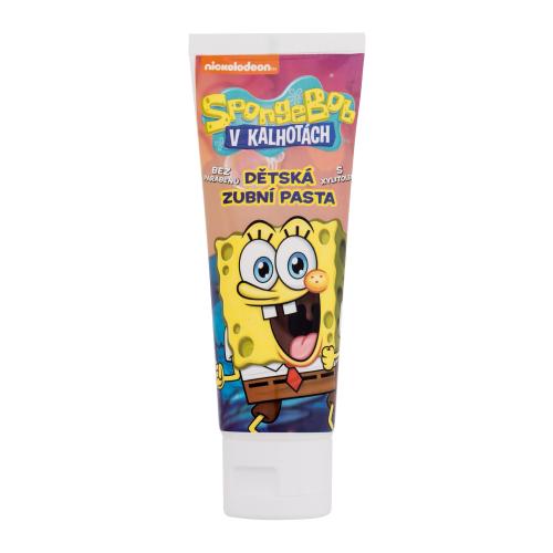 Nickelodeon SpongeBob 75 ml zubní pasta s fluoridem a xylitolem pro děti