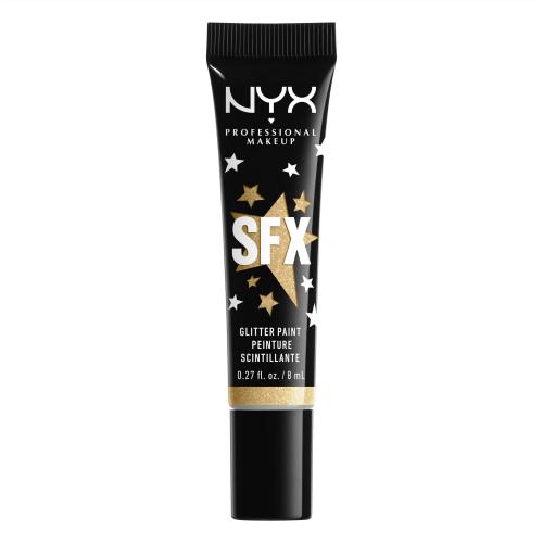 NYX Professional Makeup Halloween Glitter Paint třpytky na obličej i tělo odstín 01 Graveyard Glam 8 ml