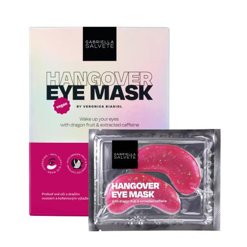 Gabriella Salvete Party Calling Hangover Eye Mask oční maska s kofeinovým výtažkem pro ženy 3 páry očních masek