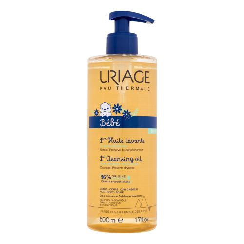 Uriage Bébé 1st Cleansing Oil vyživující čisticí olej pro děti 500 ml