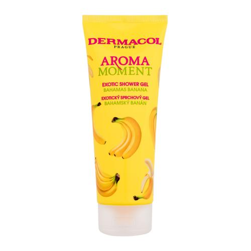 Dermacol Aroma Moment Bahamas Banana Exotic Shower Gel 250 ml zvláčňující a osvěžující sprchový gel unisex