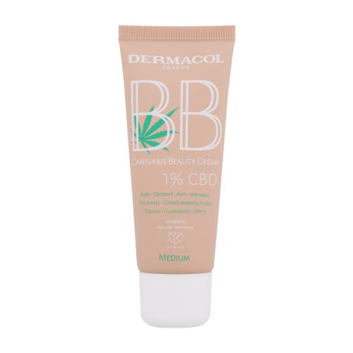 Dermacol BB Cream Cannabis Beauty Cream SPF15 30 ml bb krém pro ženy 2 Medium