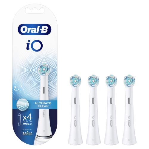 Oral-B iO Ultimate Clean White náhradní hlavice na elektrický zubní kartáček unisex 4 ks náhradních hlavic