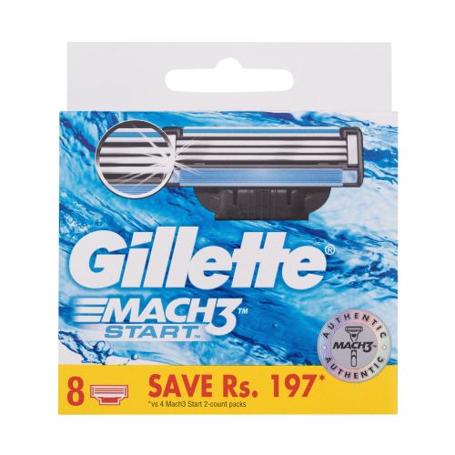 Gillette Mach3 Start náhradní břit pro muže náhradní břit 8 ks