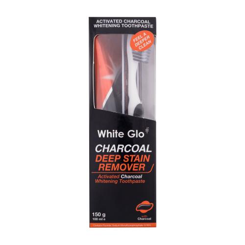 White Glo Charcoal sada zubní péče